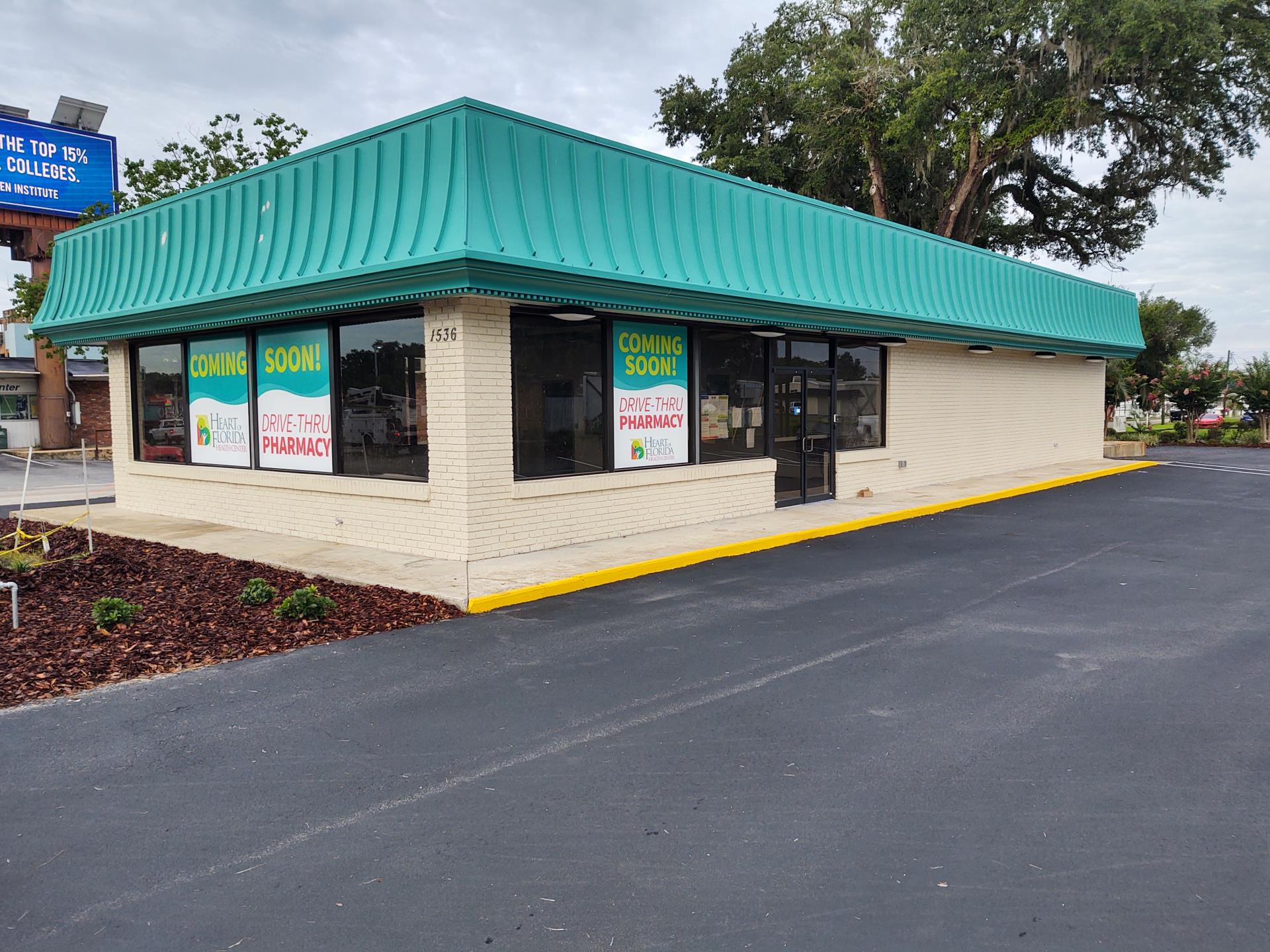 Completed Drive Thru Pharmacy with Heart of Florida