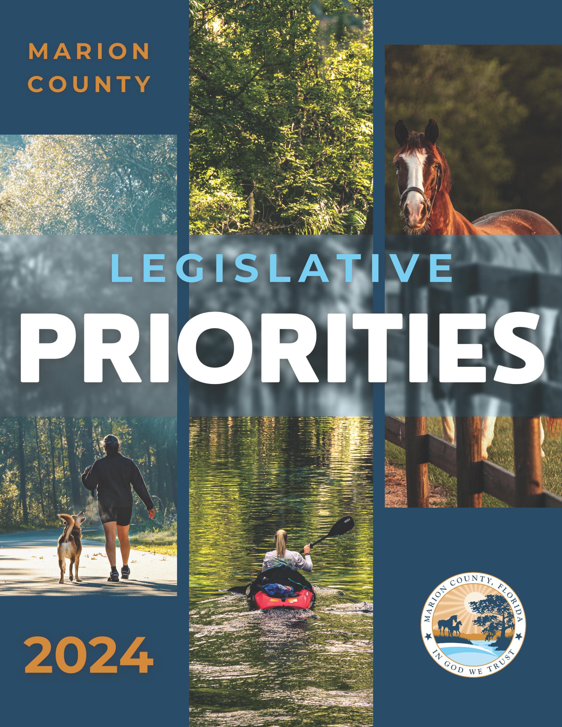 2024 Legislative Priorities packet cover